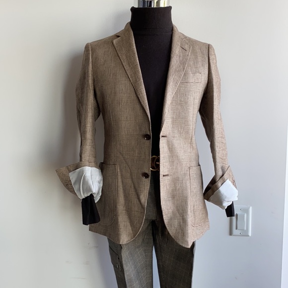 💯 Pure Linen Slim Fitted 36R|46RNWOT - Picture 12 of 13